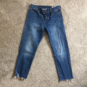Levi’s Wedgie - White Cone Denim